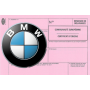 European Certificate of Compliance for BMW Car