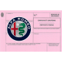 European Certificate of Compliance for Car ALFA ROMEO