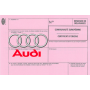 European Certificate of Compliance for Car Audi